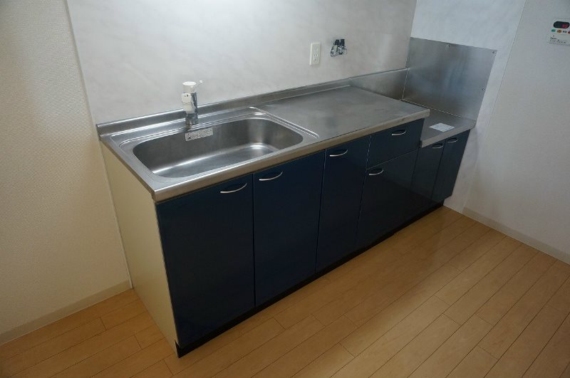 キッチン　2口コンロ設置可能なキッチン