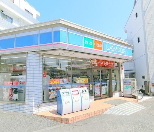 コンビニ　ローソン東蒲田二丁目店（コンビニ）まで410m