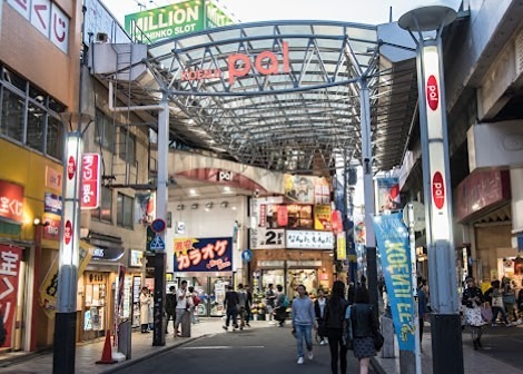 ショッピングセンター　高円寺パル商店街（ショッピングセンター）まで401m