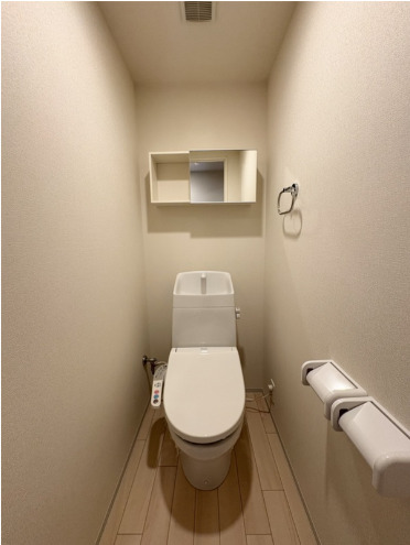 トイレ　トイレもきれいです