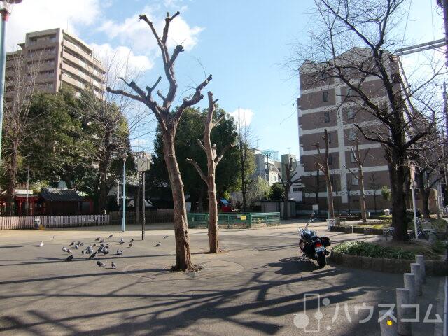 公園　十三東公園（公園）まで350m