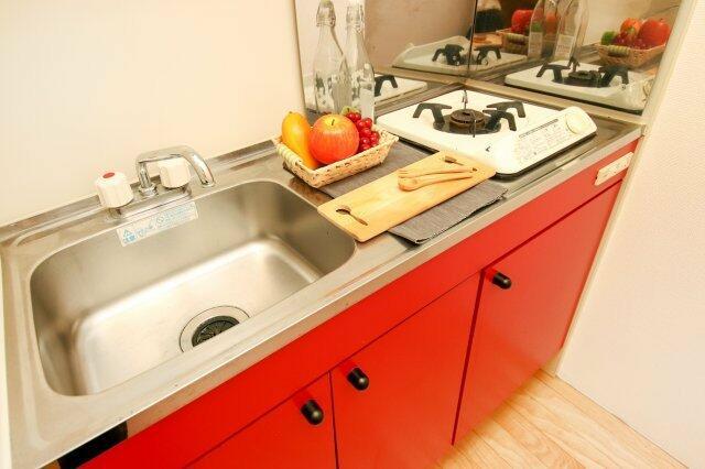 キッチン　※同じ間取りの違う部屋の写真…