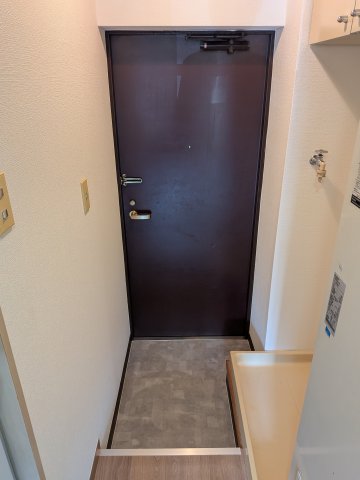 玄関　スッキリまとまった玄関です