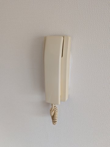 セキュリティ　インターホンで来客を確認できます