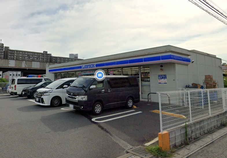 コンビニ　ローソン 船橋栄町一丁目店（コンビニ）まで384m