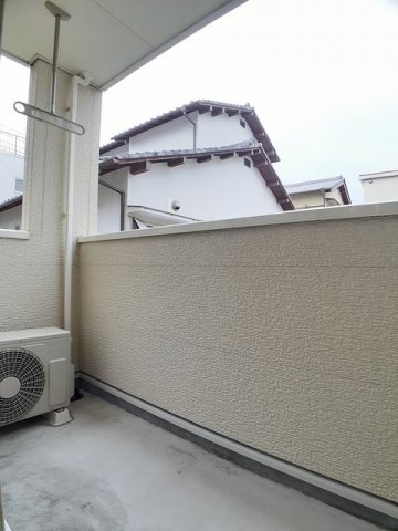 バルコニー　広々としたバルコニーです