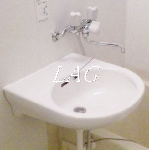 洗面設備　洗面台です。