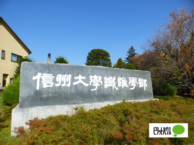図書館　信州大学附属図書館繊維学部図書館（図書館）まで4866m