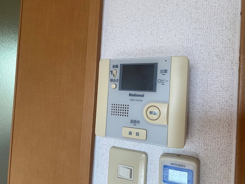 セキュリティ　入居前に撮影した写真です。退去後改装する為、変更になる場合が