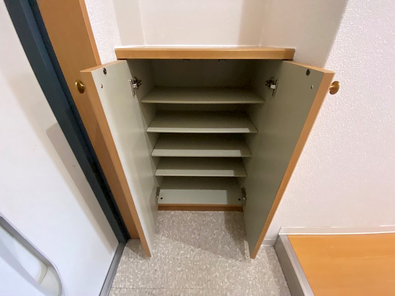 収納　入居前に撮影した写真です。退去後改装する為、変更になる場合が