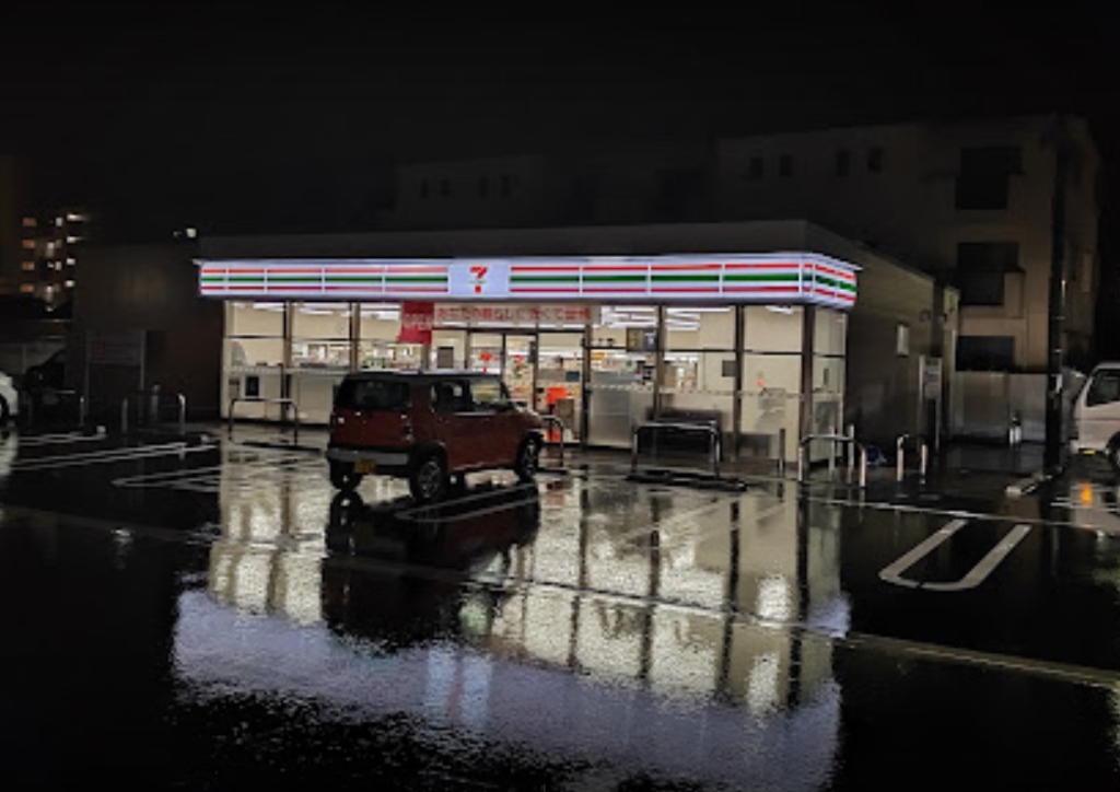 コンビニ　セブンイレブン 浜松安新町店（コンビニ）まで1144m