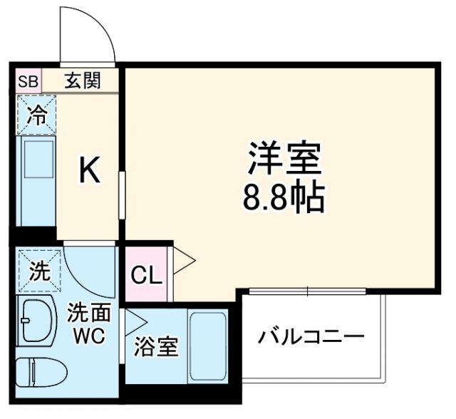 ソレイユM船橋の間取り写真