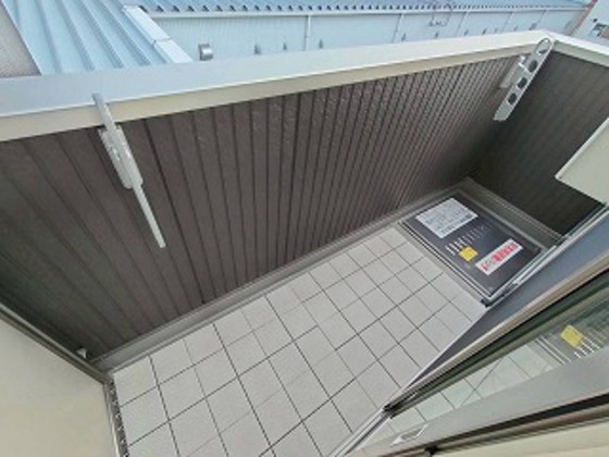 バルコニー　※別部屋の写真です