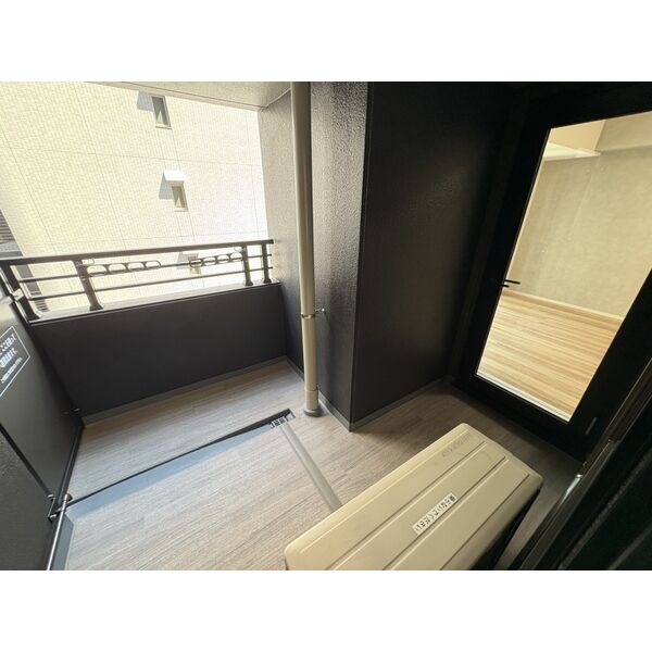 バルコニー　写真は405号室から撮影