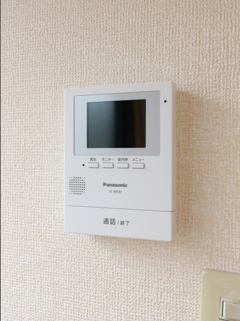 セキュリティ　モニター付きインターホン