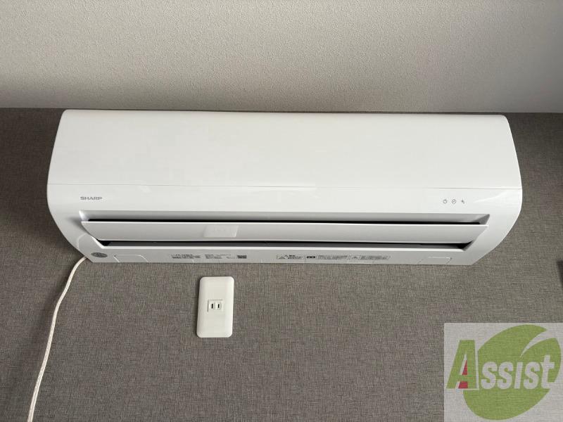 その他設備　エアコンがありますので夏でも快適に過ごせます！