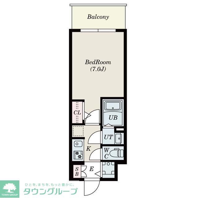S-RESIDENCE難波大国町Unoの間取り写真