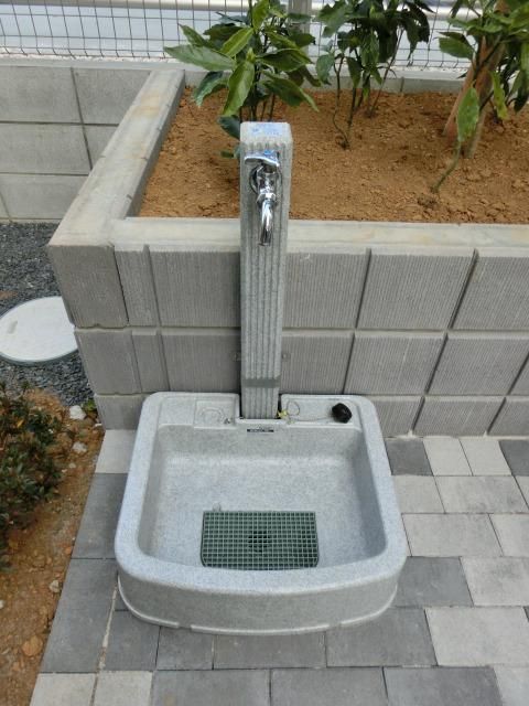 その他共有部分　ペット専用の足洗い場