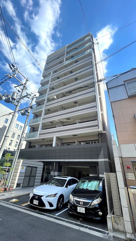 地下鉄千日前線 鶴橋駅 徒歩5分 11階建 築7年の外観写真