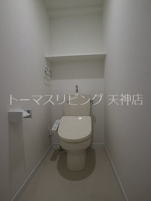 地下鉄空港線 大濠公園駅 徒歩9分 9階建 築7年のトイレ写真
