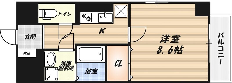 アダージオの間取り写真