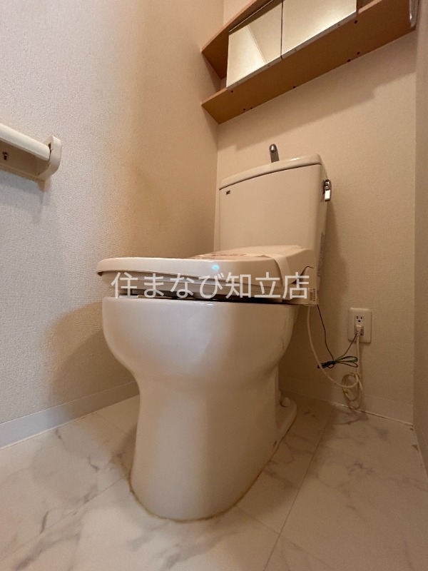 愛知環状鉄道 三河豊田駅 徒歩16分 2階建 築20年のトイレ写真