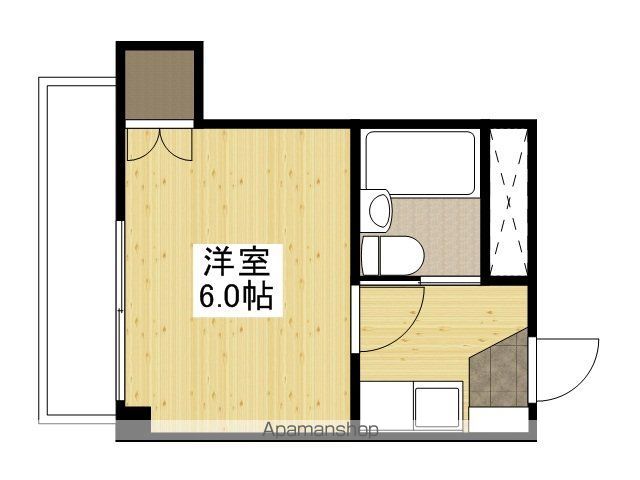 ＪＲ山陽本線 向洋駅 徒歩1分 4階建 築38年の間取り写真