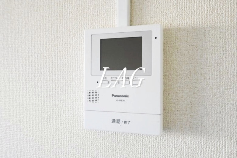 セキュリティ　モニター付インターホンです。