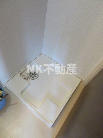 洗面設備　室内洗濯パンです