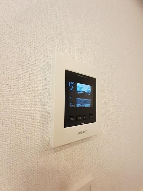 セキュリティ　モニター付きインターホン