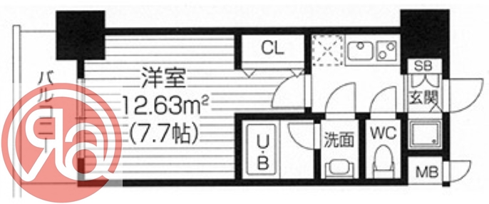 S-RESIDENCE福島LUXEの間取り写真
