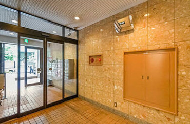 エントランス　中銀音羽マンシオン　文京区音羽１