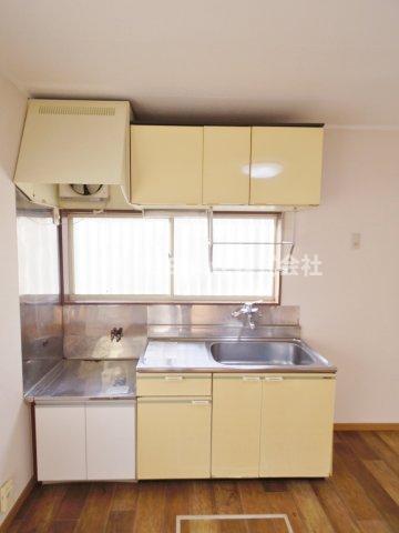 西武池袋線 秋津駅 徒歩15分 2階建 築38年のキッチン写真