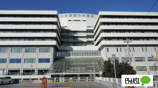 病院　独立行政法人地域医療機能推進機構中京病院（病院）まで1203m