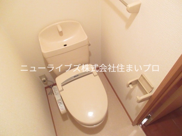 京阪本線 萱島駅 徒歩19分 2階建 築25年のトイレ写真
