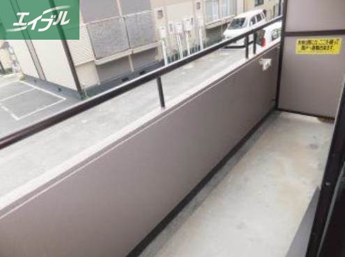 バルコニー　別のお部屋の写真です。実際とは異なります。
