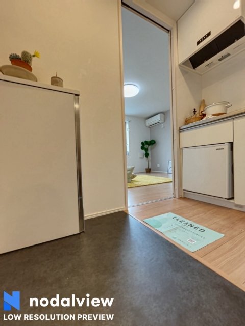 玄関　※家具小物はイメージです