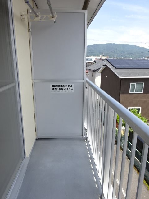 バルコニー　※別部屋参考写真です。