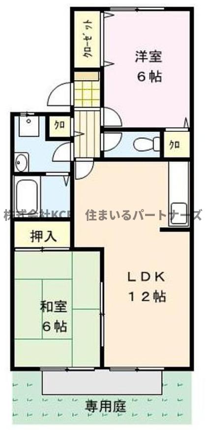アフローテ山川の間取り写真