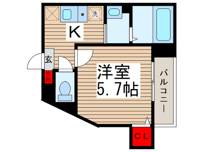 メルディア松戸の間取り写真