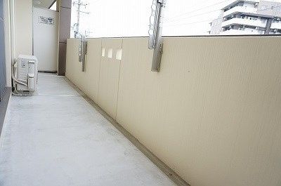 バルコニー　現状を優先します