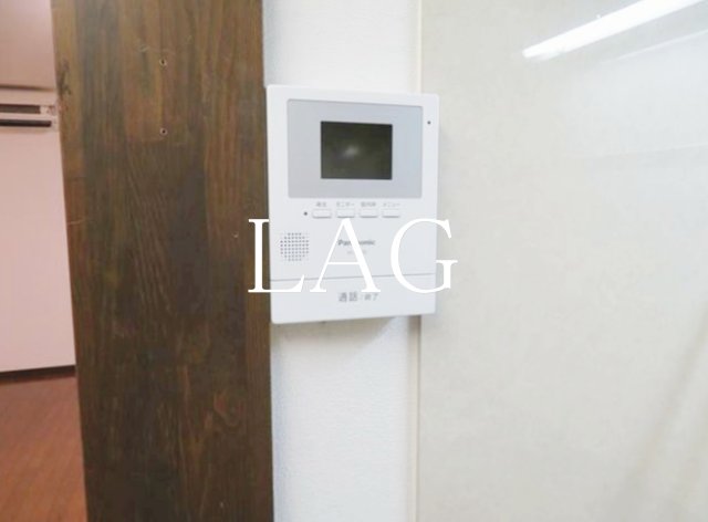 セキュリティ　モニター付きインターフォンです。
