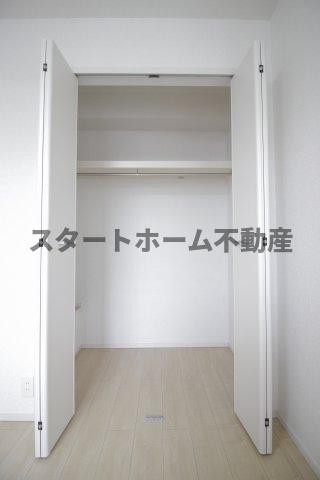 収納　十分な収納スペースがあります