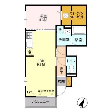 サンセールの間取り写真