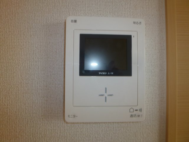セキュリティ　モニター付きインターホンです。