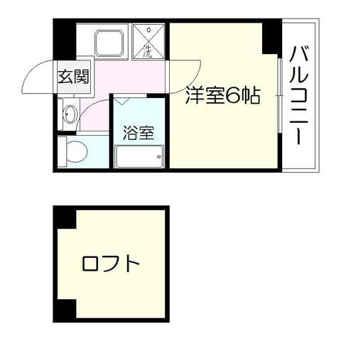 UEハウス六番館の間取り写真