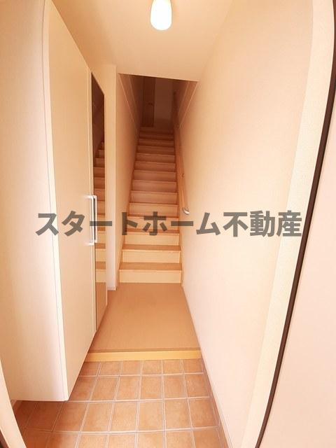 玄関　落ち着いた玄関です