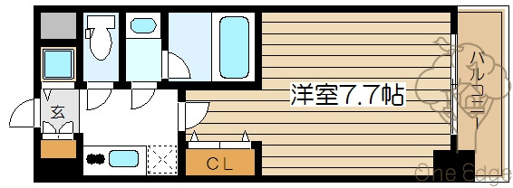 S-RESIDENCE福島Luxeの間取り写真