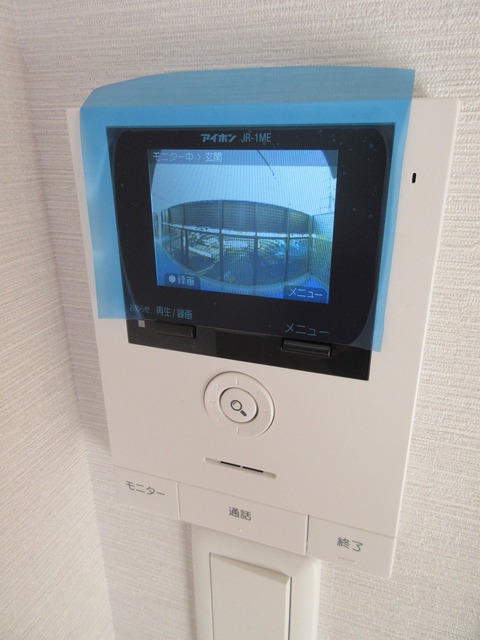 セキュリティ　安心のTVモニター付きインターホン