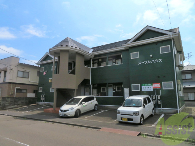 建物外観　仙台市泉区向陽台「メープルハウス」